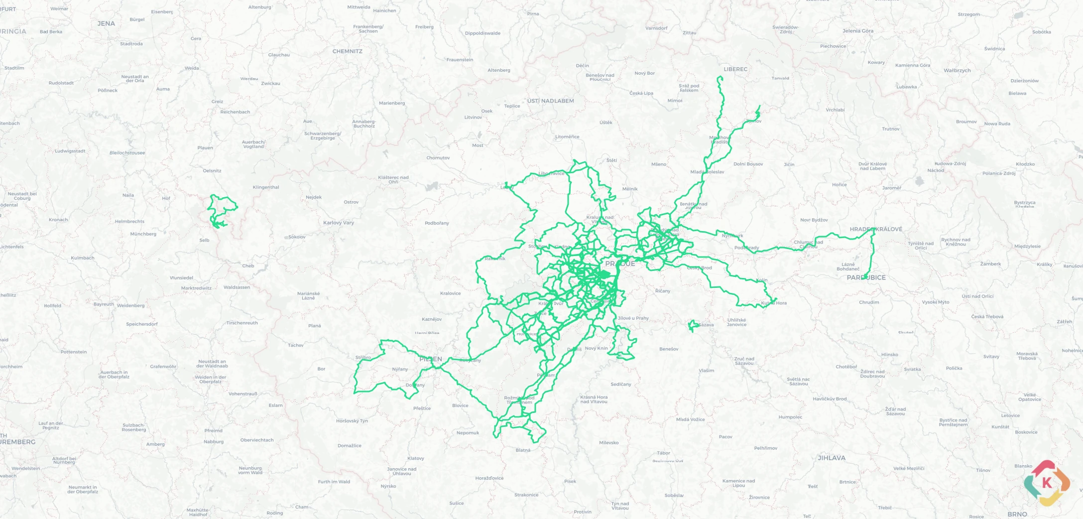 CARTO (Positron) Screenshot