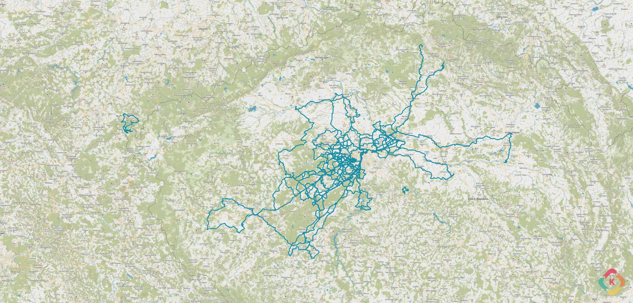 MapTiler (Topo) Screenshot