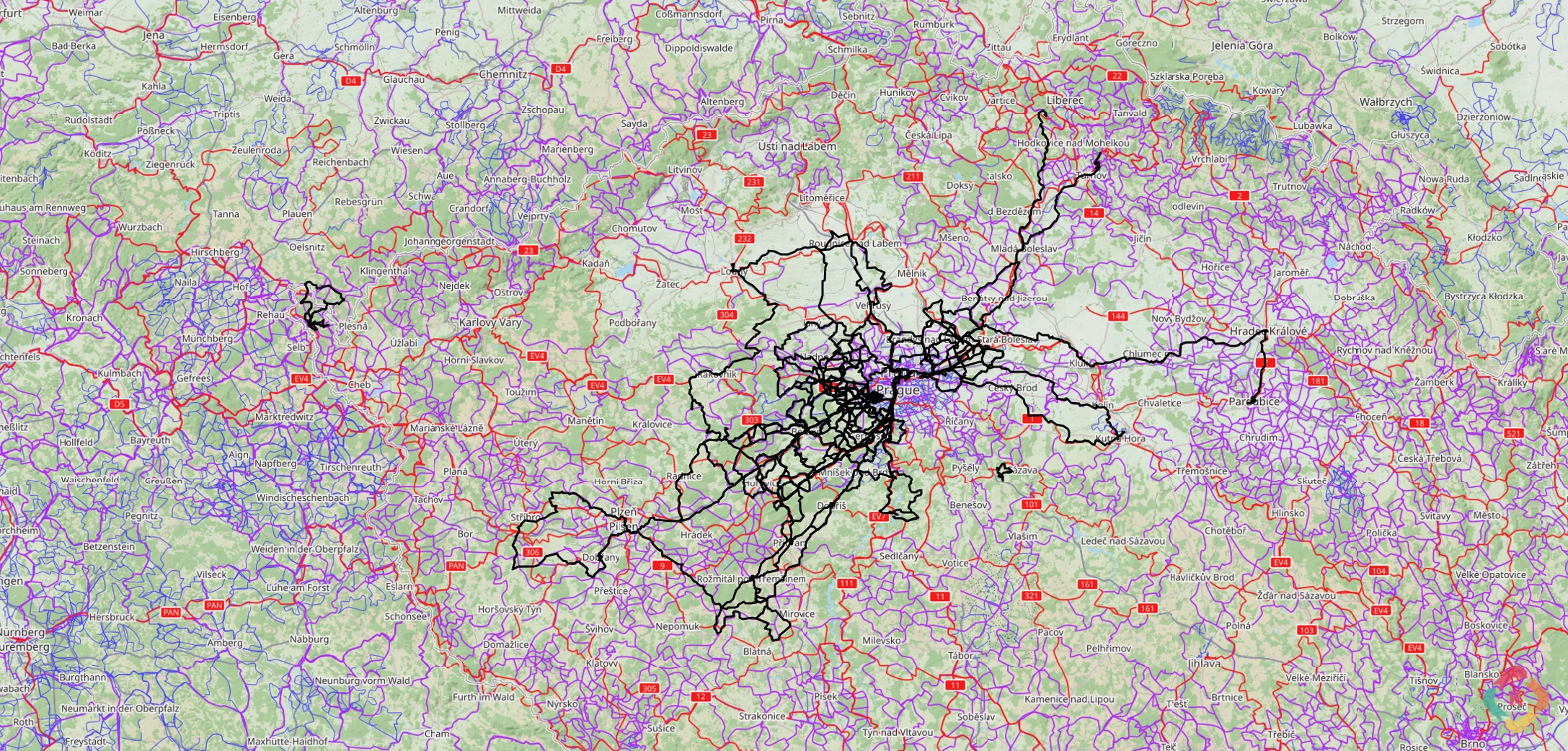 Thunderforest (OpenCycleMap) Screenshot