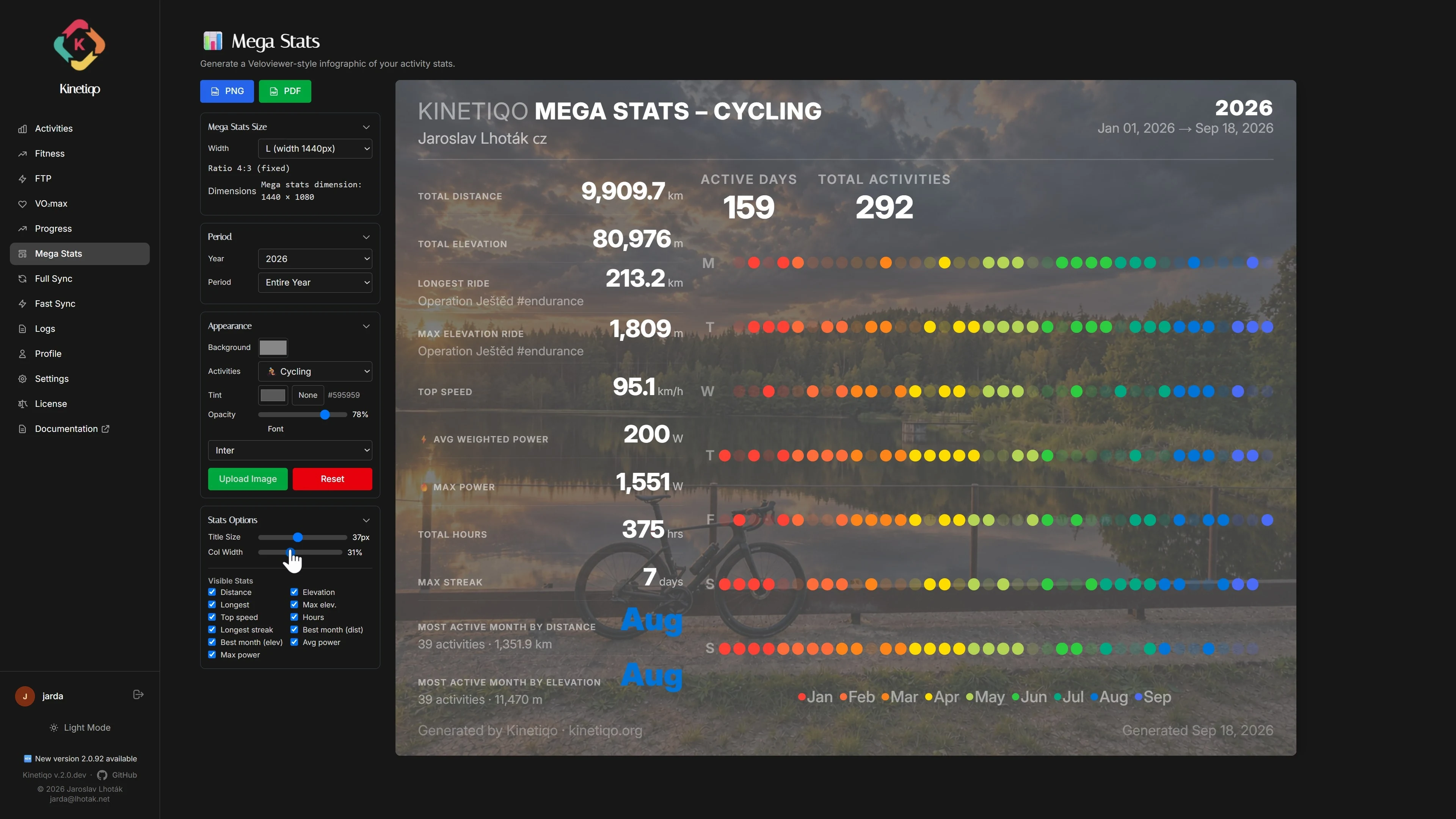 MEGA Stats Infographic Builder Preview