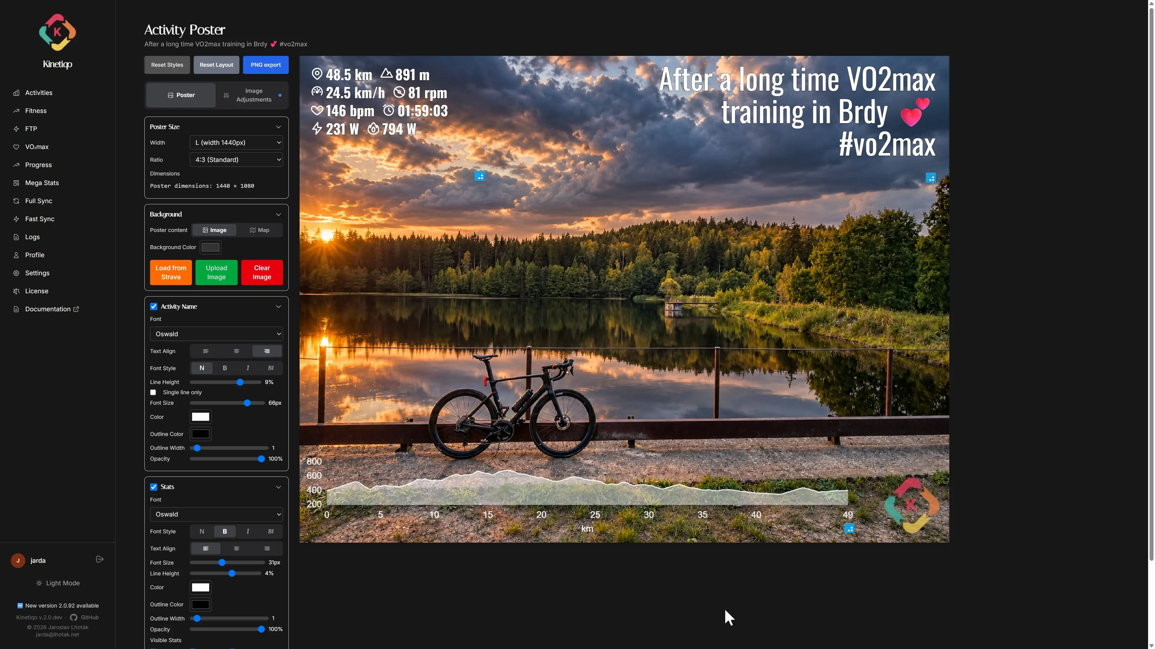 Kinetiqo — Self-Hosted Strava Data Warehouse